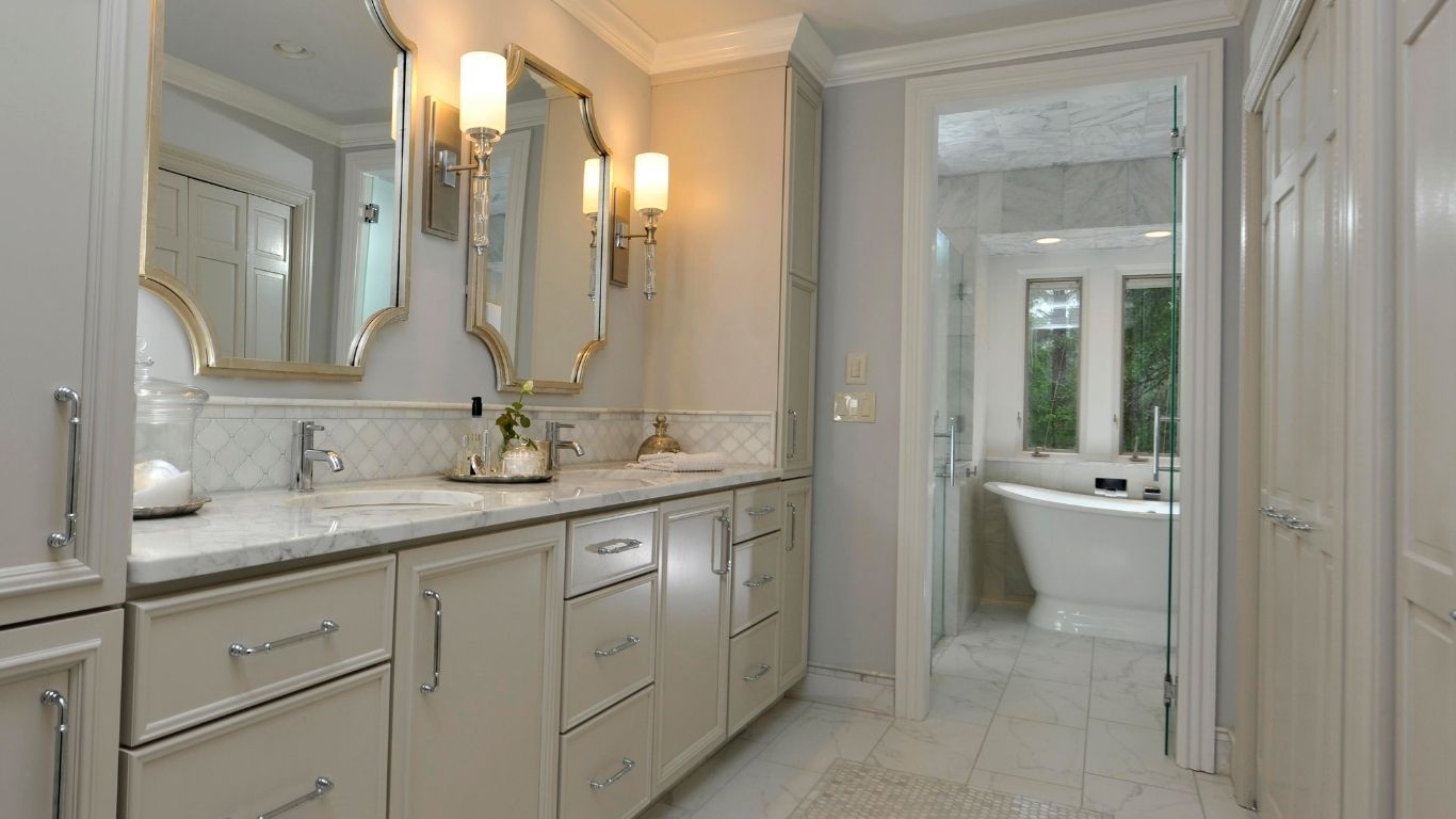 bathroom cabinetry